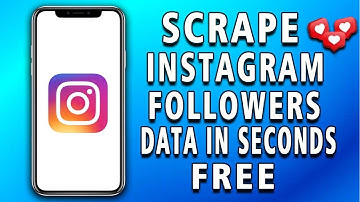 How to Scrape Instagram Followers Data in Seconds for FREE (2025)