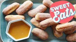 How to Make Mini Churro Bites | Food Network