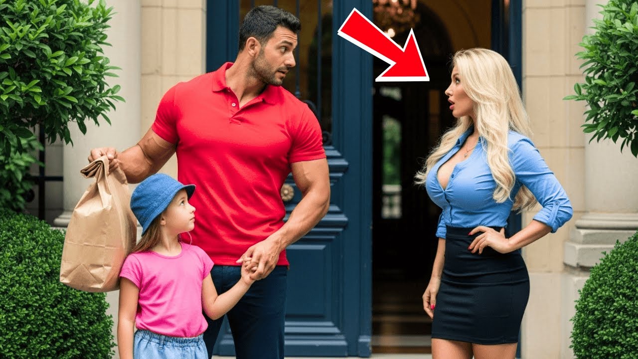 Père solo se trompe d’adresse — sa livraison tombe chez une milliardaire isolée