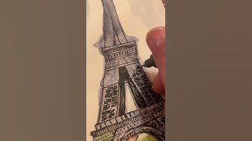 Sketching the Eiffel Tower