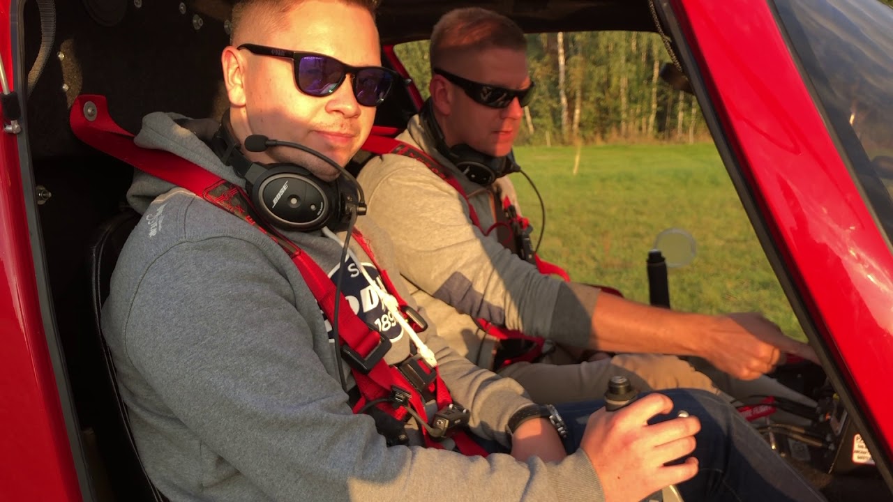 Gyrocopter XENON Check Flight Lesson 1 YouTube