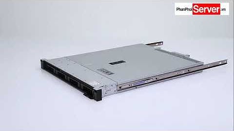 R240 Dell- Lắp đặt thiết bị lên tủ rack