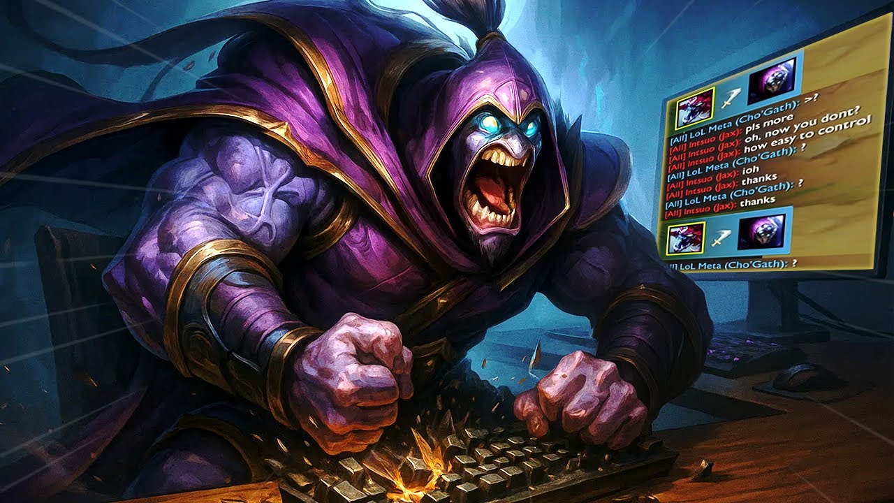 JAX FOOD стал дерзким... Так что Cho'GOD пришлось вернуть его в реальность 💀💀 | Геймплей 15 сезона