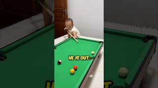 2 Year Old Pool Champion 😱