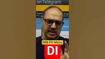 IBPS RRB PO Mains DI | Amar Sir #shorts #rrb #mainsdi #bankpo