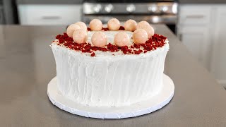 Making A 2 Layer Cake with Basic Household Tools