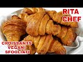 ⭐CROISSANTS VEGANI SFOGLIATI di RITA CHEF⭐Senza UOVA e Senza LATTE🥐