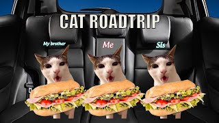 CAT MEMES: FAMILY ROAD TRIP