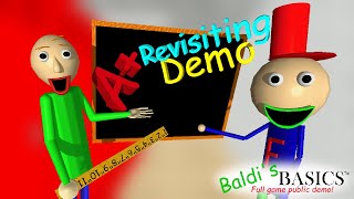 I am revisiting baldi's basics full game public demo. | Baldi's Basics.