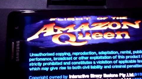 Tizen ScummVM Flight of the Amazon queen