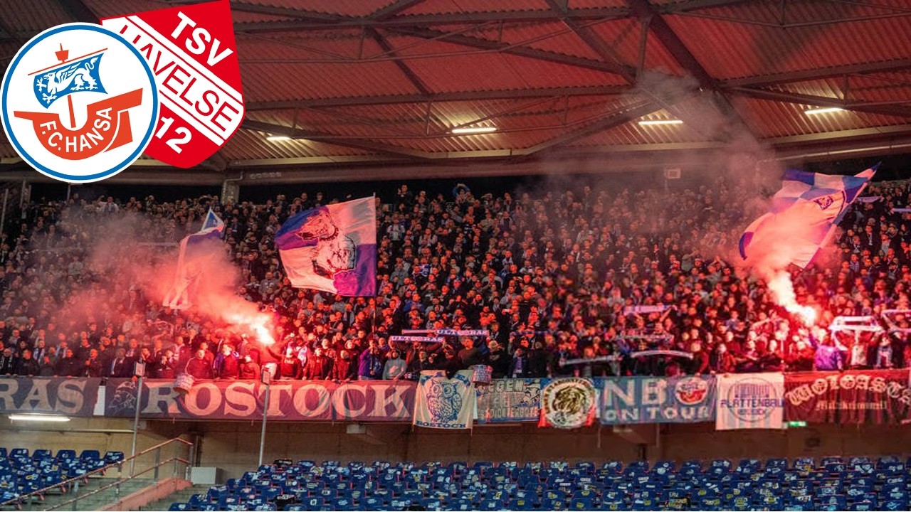 6.000 Hansa-Fans in Hannover | TSV Havelse - Hansa Rostock 1:3