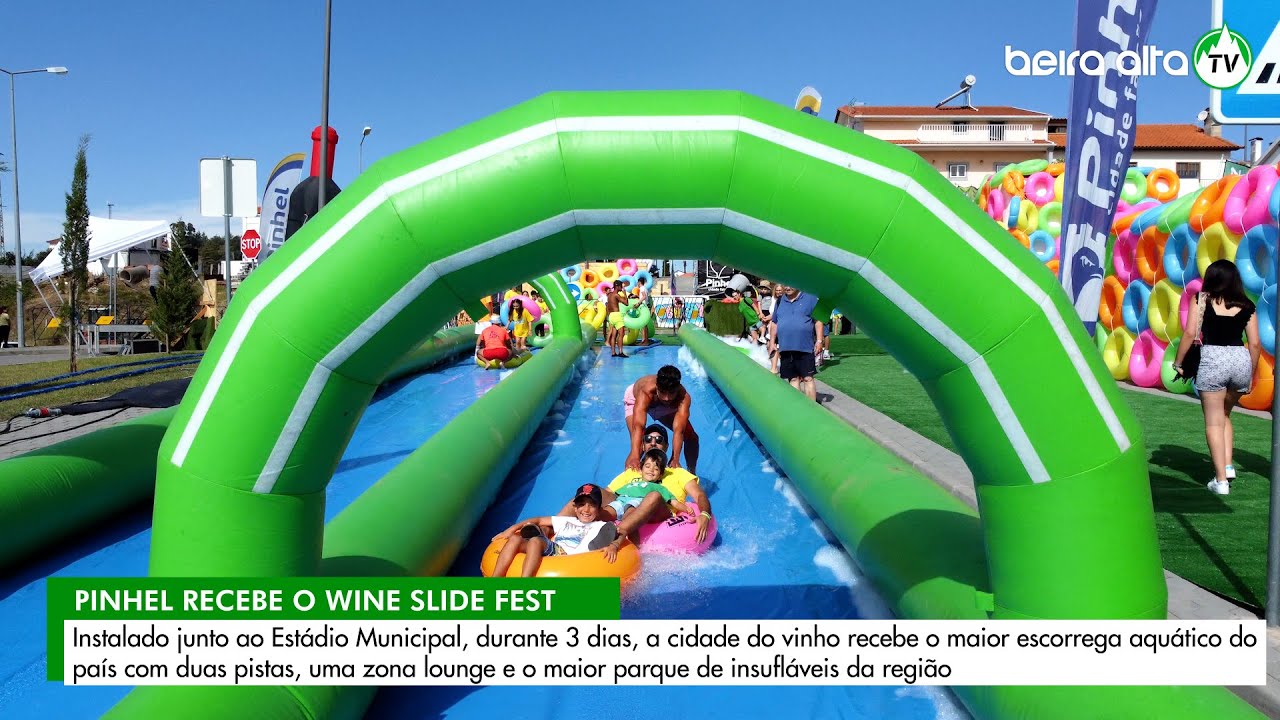 Wine Slide Fest em Pinhel