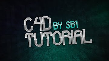 How to model a sword on cinema 4D