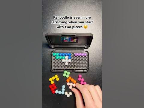 Kanoodle is even more #satisfying when you start with two pieces #