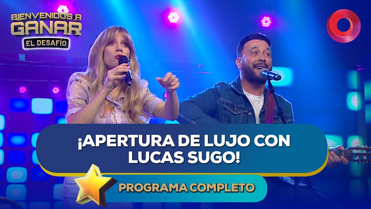 ¡Apertura de lujo con Lucas Sugo! | #BienvenidosAGanar Completo - 15/10 - El Nueve