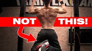 Best Pullup Leg Position (GET MORE REPS!)