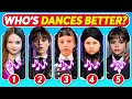 Who Dances Better? Wednesday Dance Edition 🖤💃 Salish Matter, Diana, Like Nastya, Skibidi, MrBeast