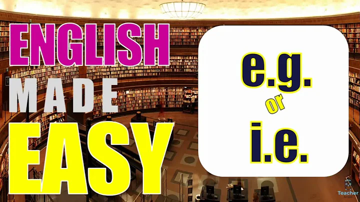 I.e. vs E.g. | Understanding Their Differences | Discussion + Quiz