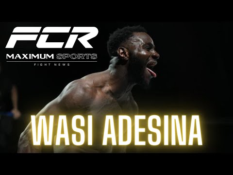 MMA-fightern Wasi Adesina i toppform inför helgens FCR 15 💪🏿 *EXKLUSIV INTERVJU*