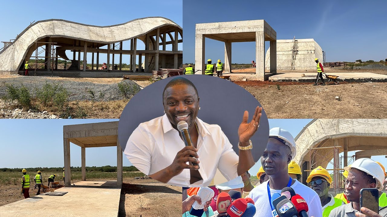 son projet menacé, Akon dévoile ses premières réalisations de sa cité