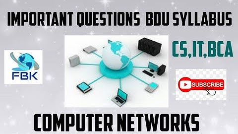 Important Questions  - Unit 5