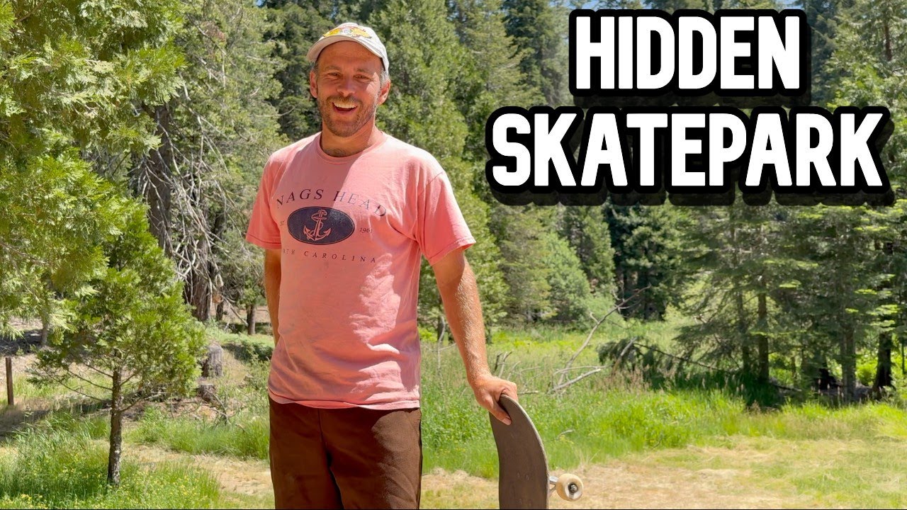 This Amazing Skatepark Is Hidden In The Middle Of The Forrest