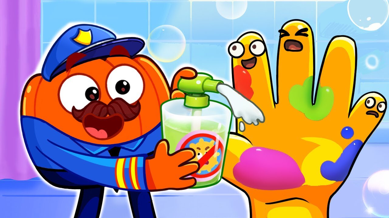 Wash Hands Before Eating | Healthy Habits | Safety Rules for Kids & More Color Cartoons 🥑 PP Stories