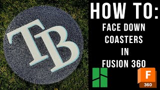 How To Make Face Down Coasters In Fusion 360 | 3D Printing | Bambu Slicer