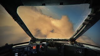 Airship prototype with clouds  Godot engine