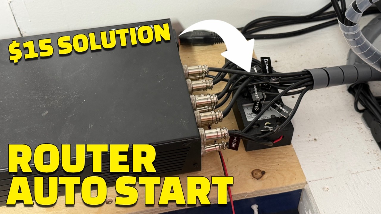 How To Start Your CNC Router and Vacuum When a Job Starts - YouTube