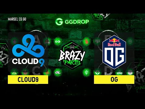 [RU] Cloud9 VS OG 1/2 Finals | Brazy Party CS GO | BO-3