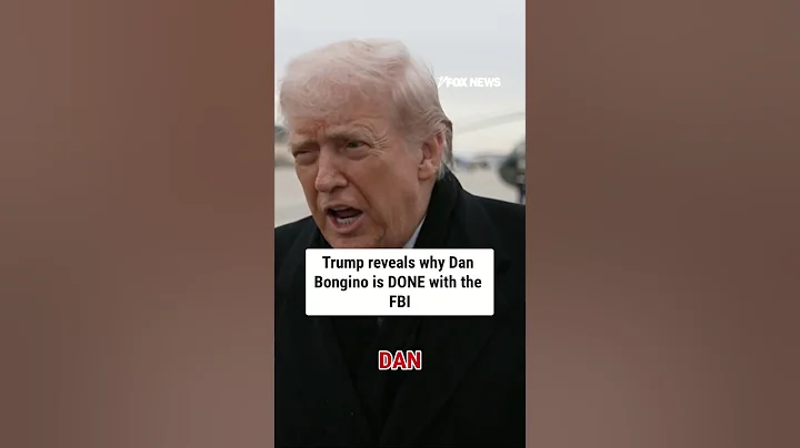 Trump reveals why Dan Bongino is DONE with the FBI #shorts #danbongino #fbi #us #news #trump