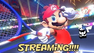 Live Stream: Match Point (Mario Tennis Ace) screenshot 1