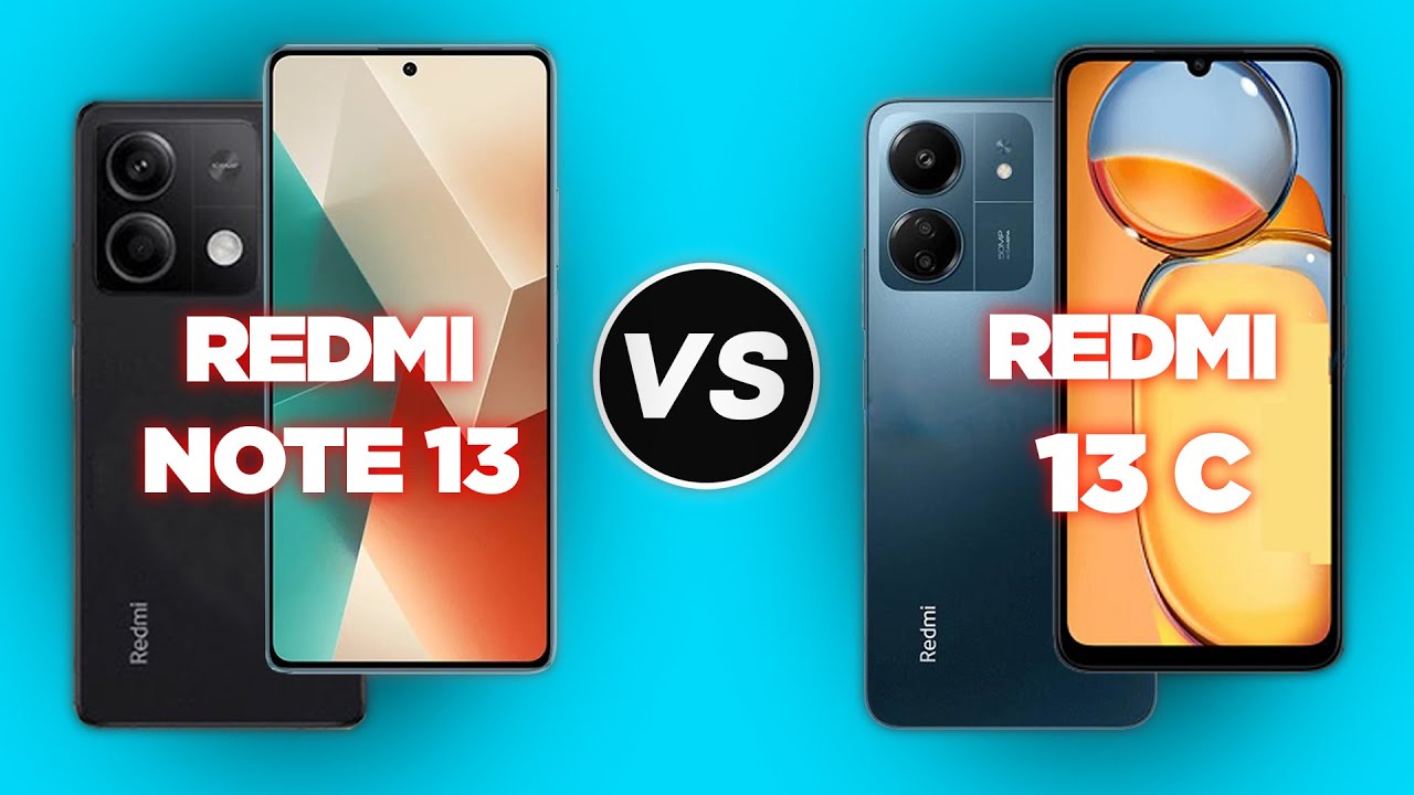 Redmi 13C vs Redmi Note 13 #comparison #xiaomi #versus 