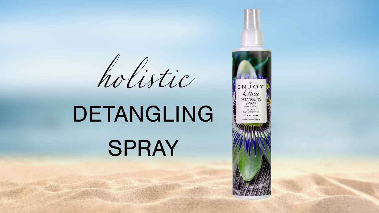 ENJOY Holistic Detangling Spray YouTube