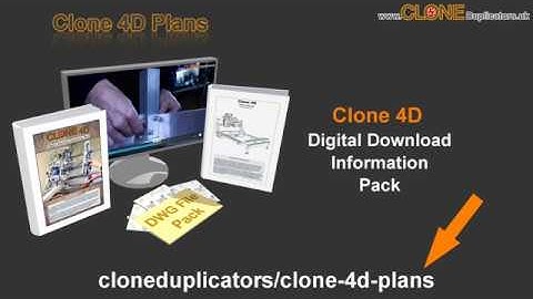 Clone 4D Plans - Build a Clone 4D Router Duplicator