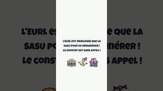 L’EURL est meilleure que la SASU pour se rémunérer ! Le constat est sans appel ! ⚖️💸