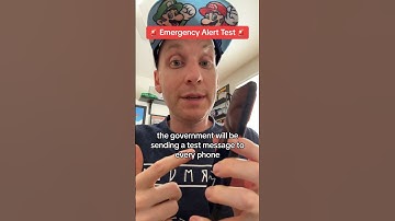 National Emergency Alert Test