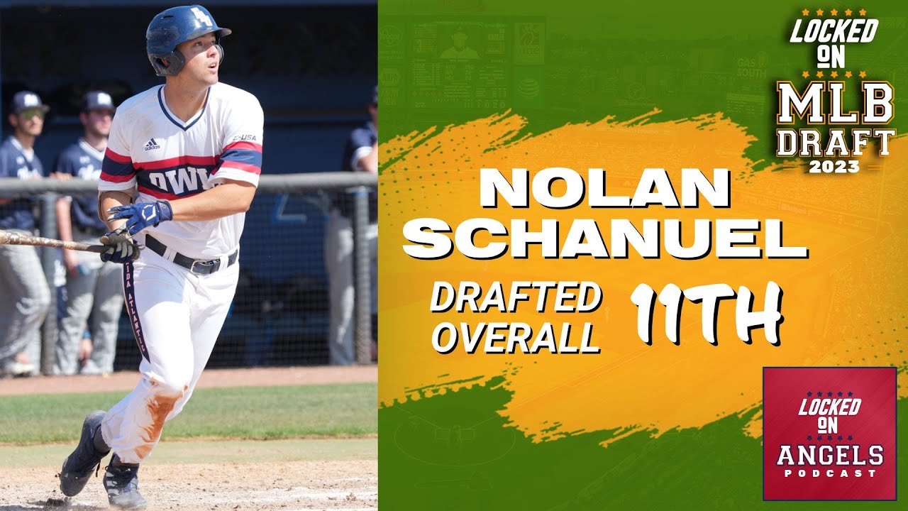 Angels call up 2023 draft pick Nolan Schanuel less than six weeks ...