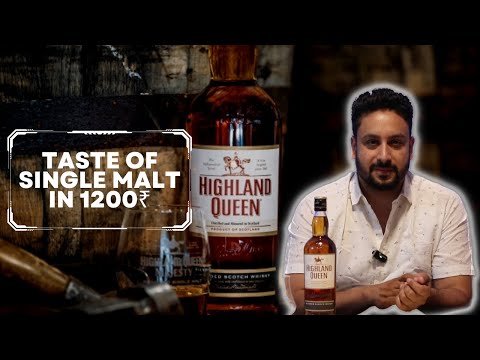 Highland Queen Blended Scotch Whisky | Hindi Review Blendedscotch Thewhiskyman