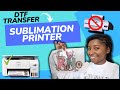 TURNING MY SUBLIMATION PRINTER INTO A DTF PRINTER| Sublimation on cotton hack #dtf #sublimation