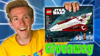 Win a FREE Obi-Wan's Starfighter! - Contest Giveaway