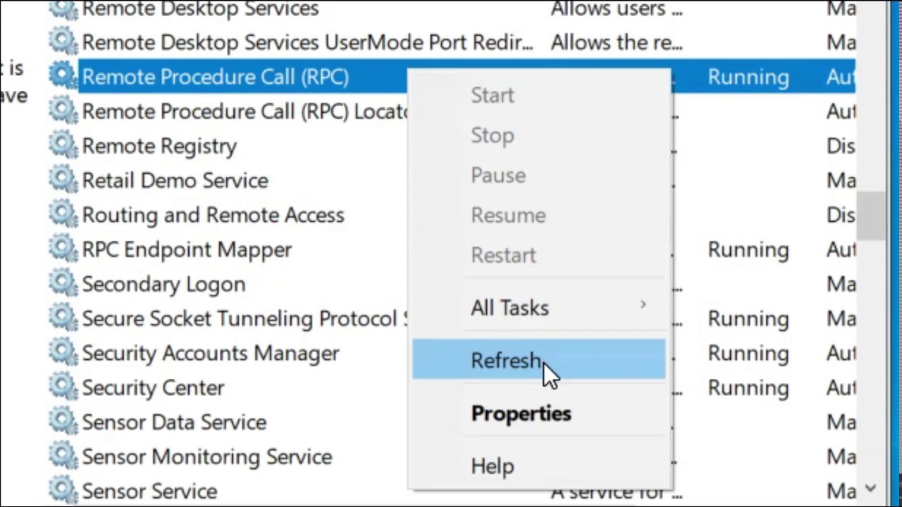 Fix ‘Service Control Manager Error code 7001’