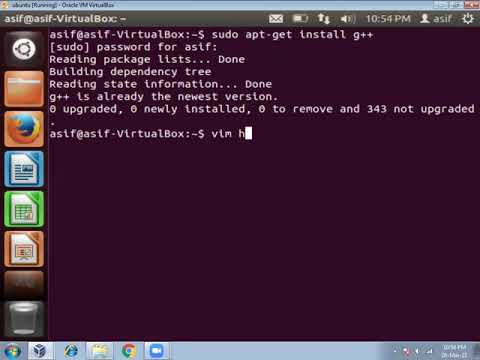 C program in Linux