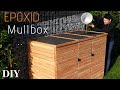Epoxid Mülltonnenbox selber bauen/ Trash bin/ Müllbox DIY/ Epoxidharz Ideen/Müllboxverkleidung Holz