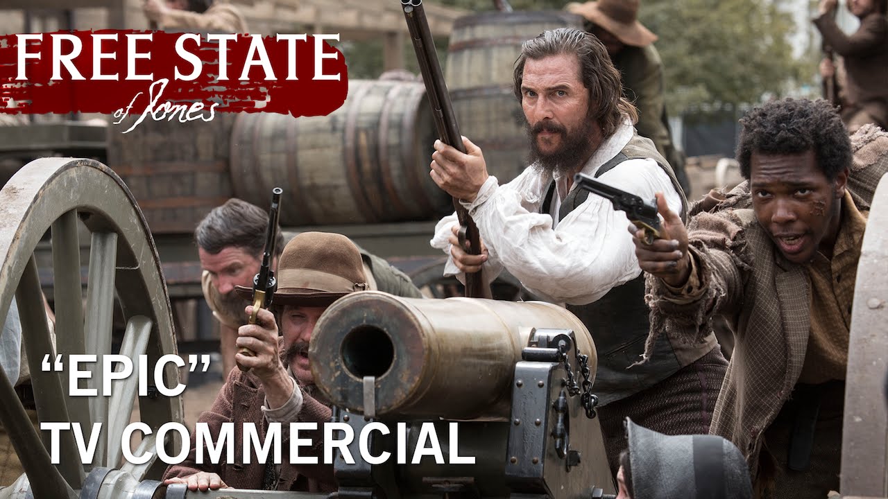 Free State of Jones | "Epic" TV Commercial | Own It Now on Digital HD ...