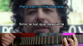 Video thumbnail of "Canción del desvelado - Manuel García - Karaoke"