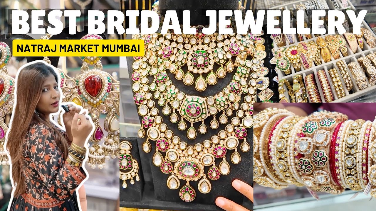 Wedding Jewellery Shopping MUMBAI 💍 Festive & Bridal Must Haves! Natraj Market Part 2