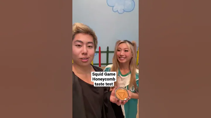 Squid Game Honeycomb Taste Test #shorts