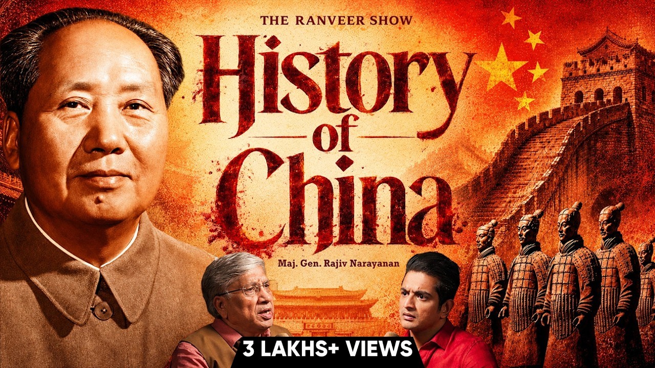 India-China History Podcast - Geopolitics, Wars, Brutalness, Philosophy & More | Maj Gen Rajiv N,TRS